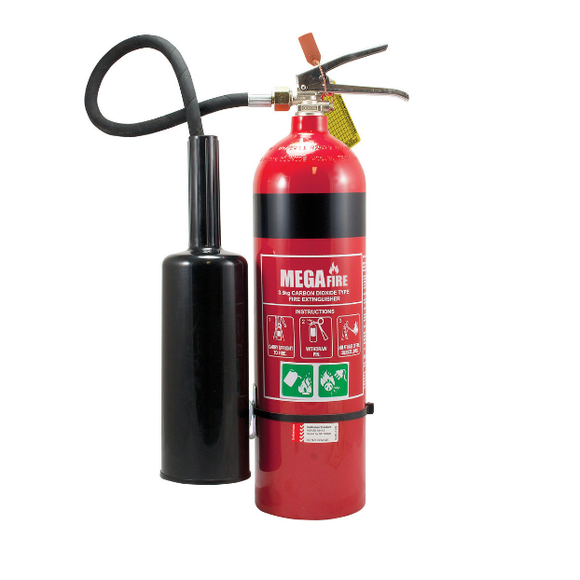 CO2 FIRE EXTINGIUSHERS