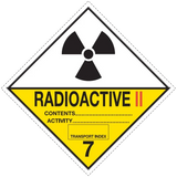 SINGULAR DANGEROUS GOODS SIGNS