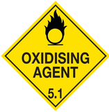 SINGULAR DANGEROUS GOODS SIGNS
