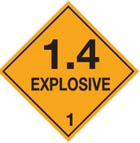 SINGULAR DANGEROUS GOODS SIGNS