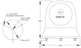 BRITAX B20 SERIES QUARTZ HALOGEN BEACON