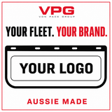 CUSTOMISED MONOGRAMMED MUDFLAPS - AUSTRALIAN MADE!