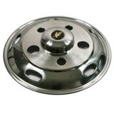 17.5" STAINLESS STEEL WHEEL SIMULATOR SET - 17.5″ x 6.0″ 135MM OFFSET 6 STUD