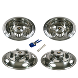 16.5" STAINLESS STEEL WHEEL SIMULATOR SET - 16.5″ x 5.5″ 127MM OFFSET 5 STUD