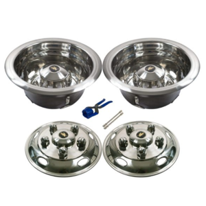 16" STAINLESS STEEL WHEEL SIMULATOR SET