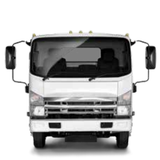 BRITAX MIRROR HEADS - BLACK ABS - TO SUIT JAPANESE STYLE TRUCKS 17” (444mm)