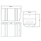 60L WATER TANK PLASTIC