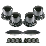 CHROME AXLE COVER KIT 285MM PCD (2 PIECES)