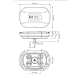 BRITAX BF400 SERIES LED MICROBAR