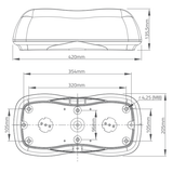 BRITAX BF620 SERIES LED TWIN BEACON