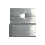 ALUMINIUM CLIP 1 HOLE FOR SPRAY SUPPRESSANT F & H TRACK