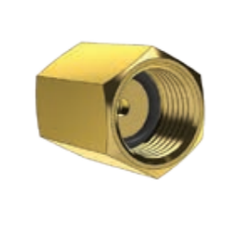 BRASS FITTING - TEST POINT COUPLING - IMPERIAL/METRIC
