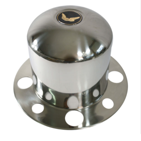 STAINLESS STEEL AXLE COVER 275MM PCD, 8 STUD