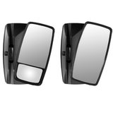 BRITAX MIRROR HEADS - BLACK ABS - TO SUIT JAPANESE STYLE TRUCKS 15” (380mm)