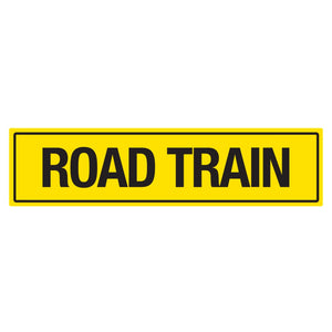 1020MMX250MM & 1200MMX300MM - ROAD TRAIN - CLASS 2 MATERIAL - STICKER/ ALUMINIUM/ GALVANISED