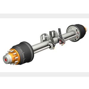 SAF-HOLLAND TRAILER AXLES AND SUSPENSION SYSTEMS - AXLES WITH BRAKE DRUM - SAF SKRZ12, SKRLZ12, SKZRLZ12, SKRZT12